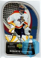 2006-07 McDonald's Hot Gloves #HG7 Roberto Luongo Die-Cut